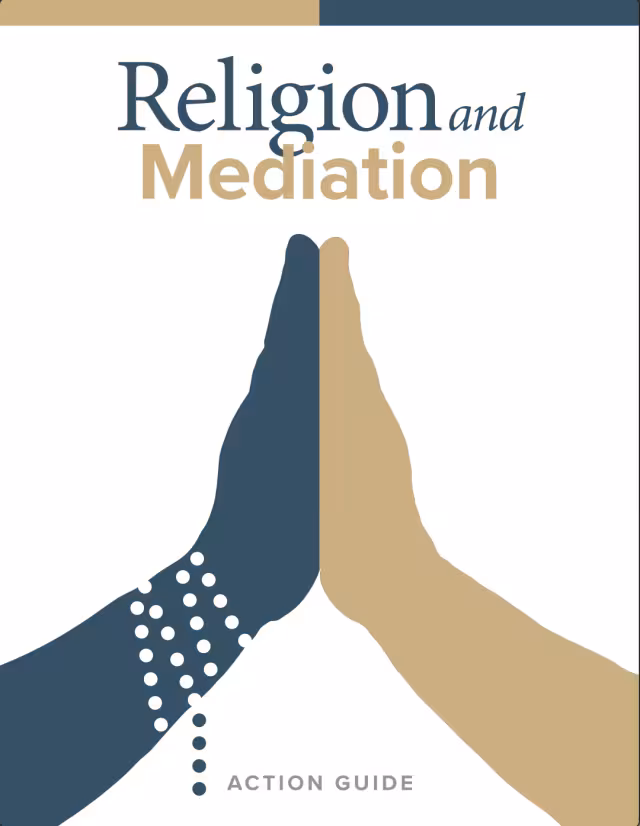Religion and Mediation Action Guide