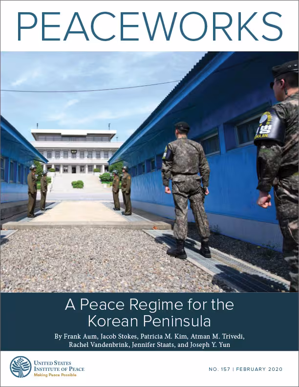 A Peace Regime for the Korean Peninsula